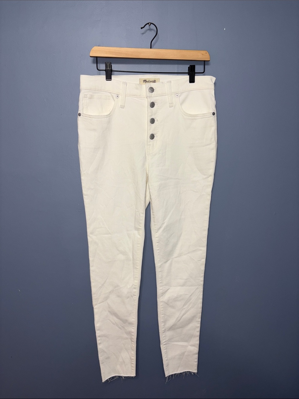 Madewell | White Buttonfly Jeans (New With Tags)